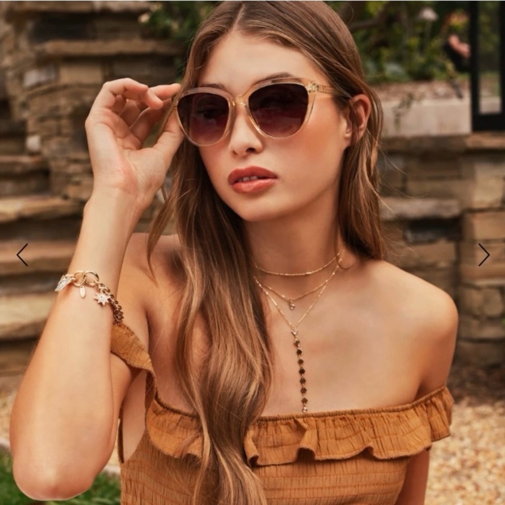 Rachel Zoe Nina Cat‎ Eye Women’s Sunglasses CRYND New $98.00